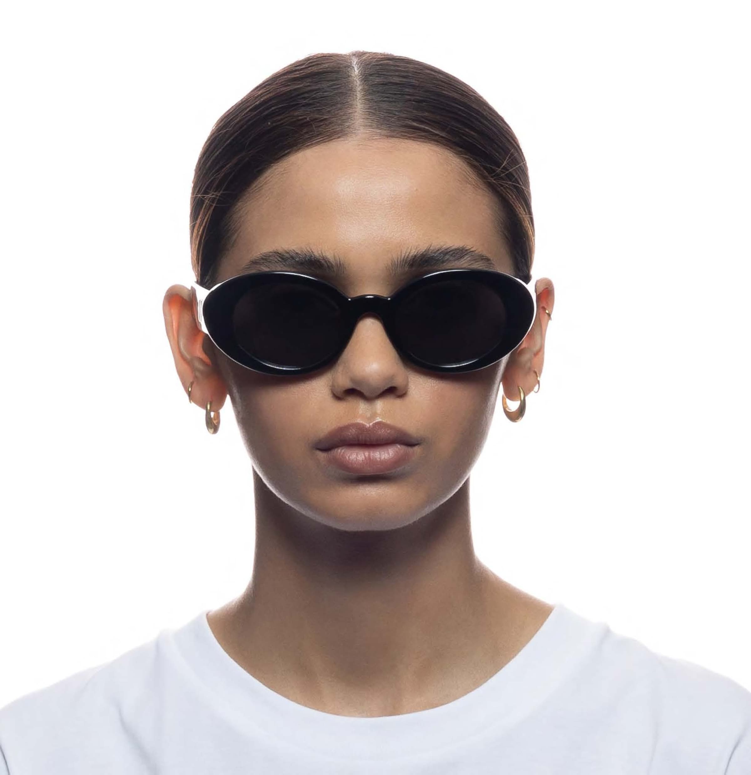 LE SPECS Okulary przeciwsłoneczne 'Nouveau Vie' w kolorze czarny