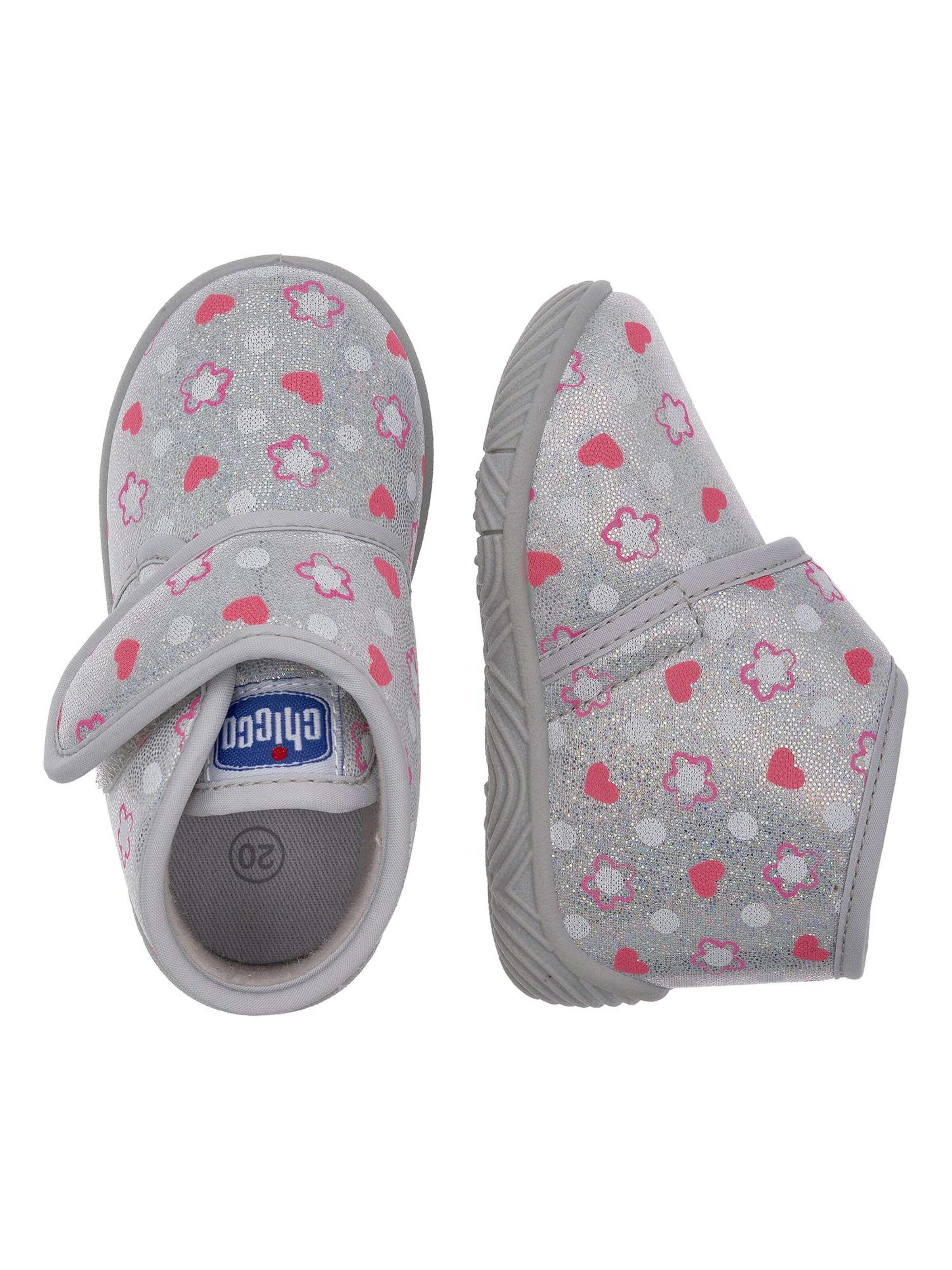 Pantoufle 'TIMBAL' Chicco en argent