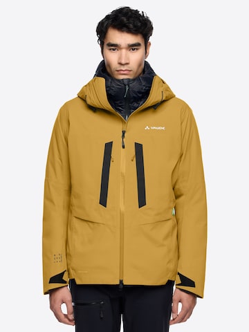 VAUDE Outdoor jacket 'Monviso' in Yellow
