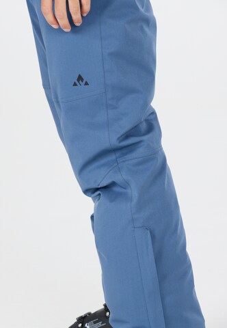 Whistler Regular Workout Pants 'Gippslang' in Blue