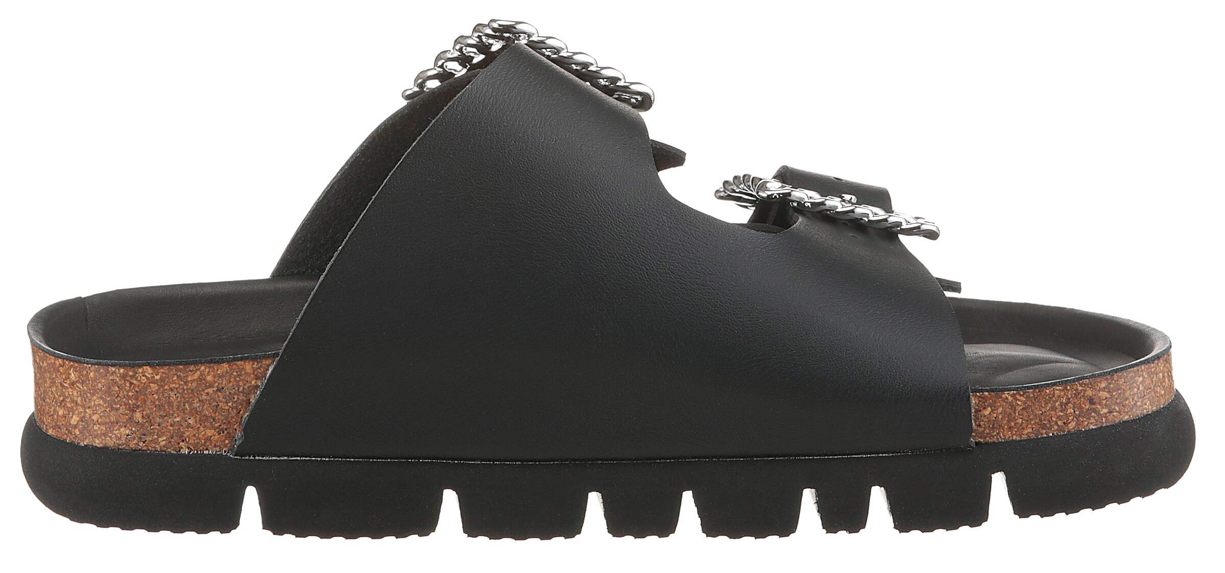 Aniston Mules in Black