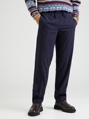 Loosefit Pantaloni con piega frontale di Lindbergh in blu: frontale