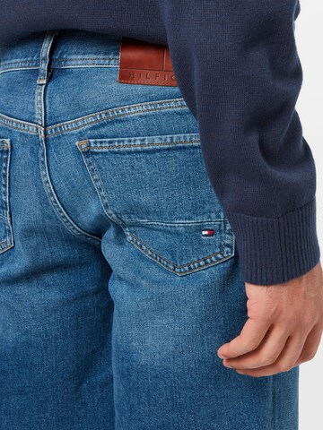 TOMMY HILFIGER regular Jeans i blå