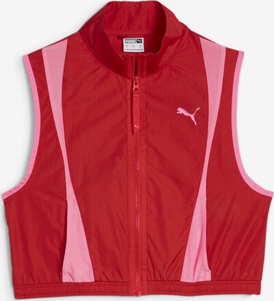PUMA Athletic Jacket in Pink / Red, Item view