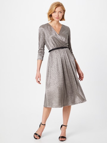 Lauren Ralph LaurenKoktel haljina - srebro boja: prednji dio