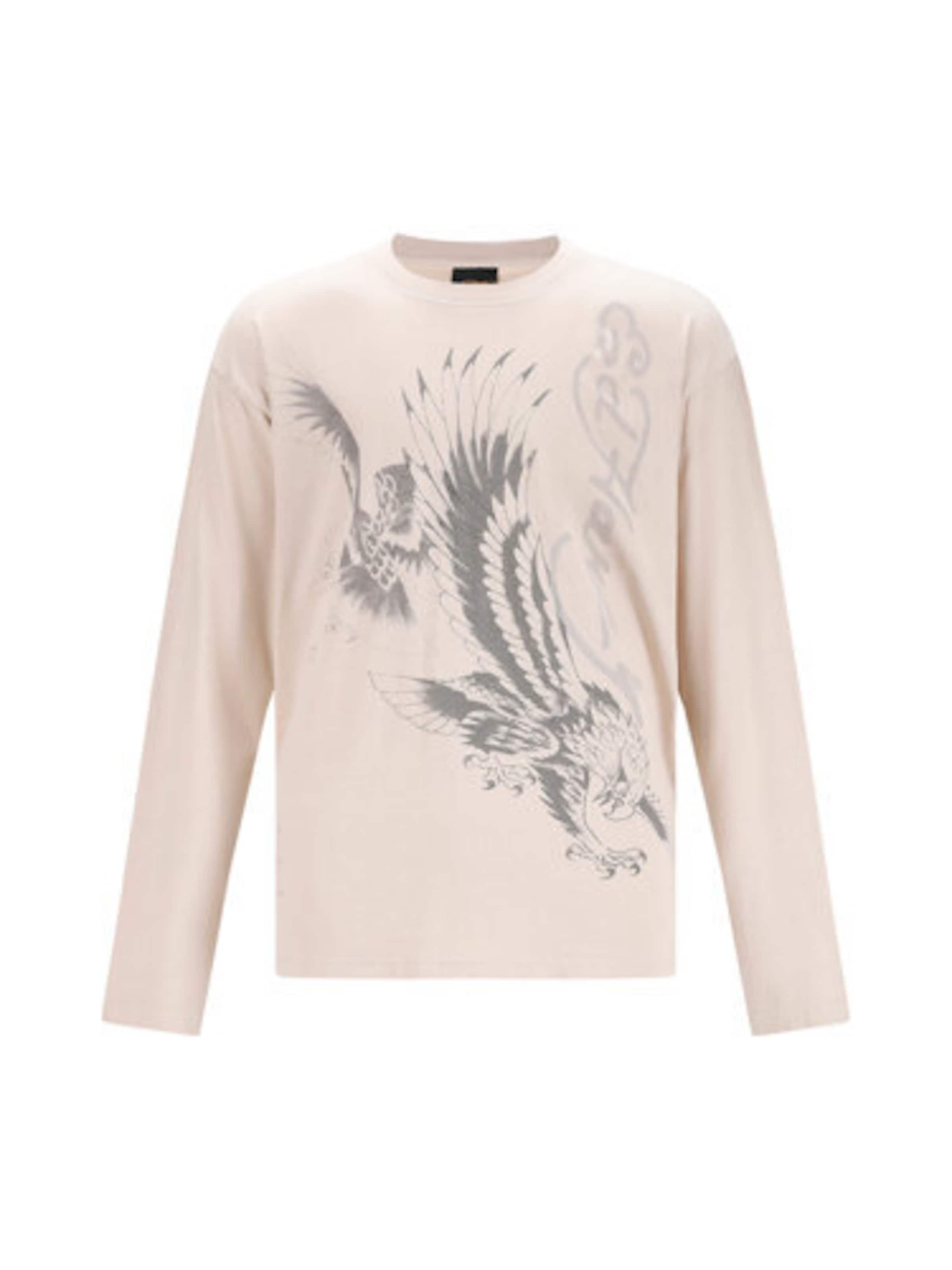 Ed Hardy Pulover | bež barva: sprednja stran