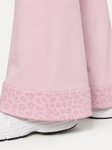 Coupe slim Leggings ' Lithara Solid ' Smilodox en rose