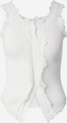 millane Вязаный топ в Белый: спереди