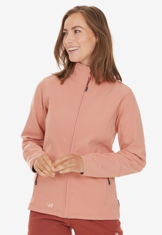 Whistler Softshelljacke 'Covina' in Pink: predná strana