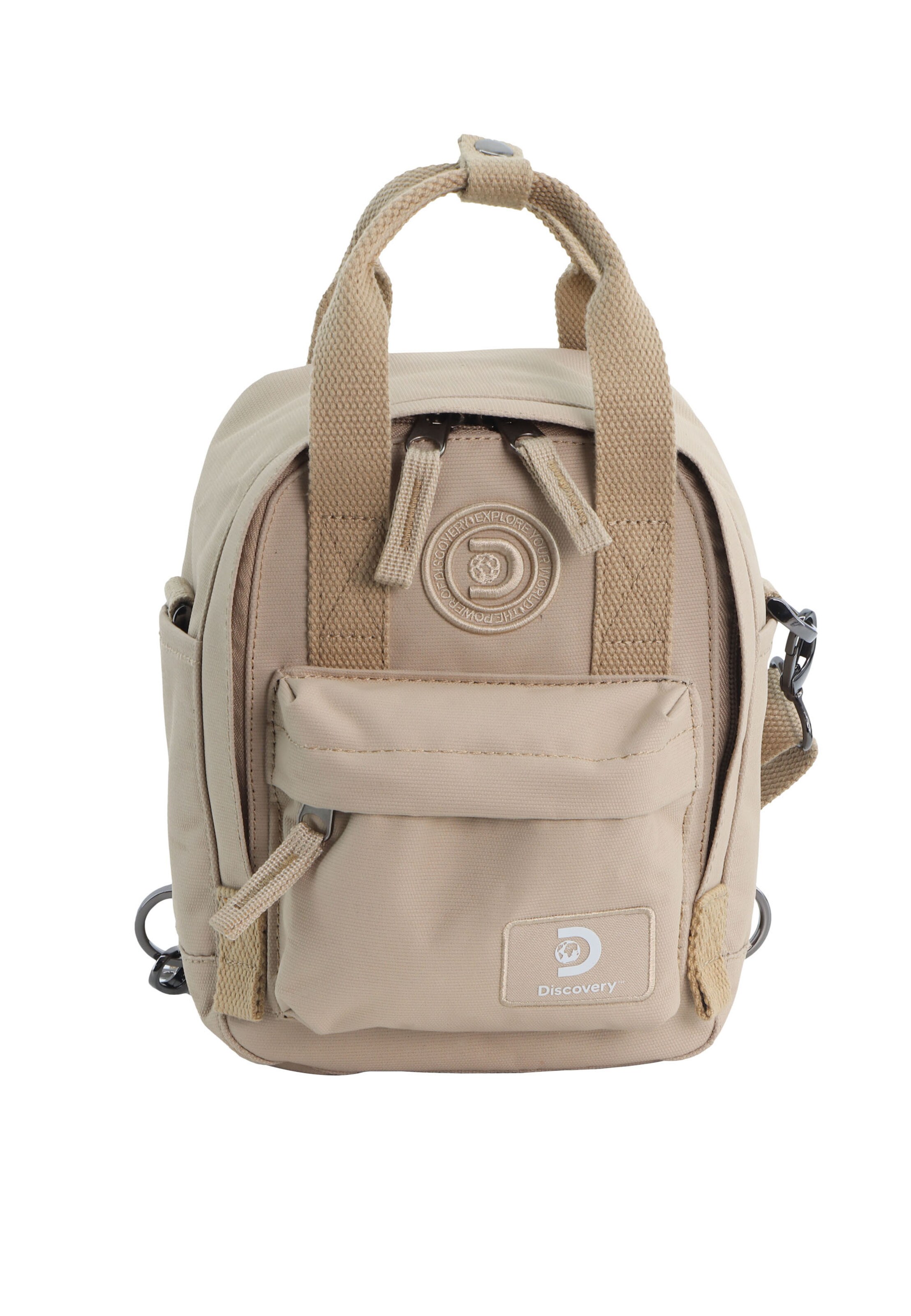 Discovery Shoulder Bag 'Cave' in Brown: front