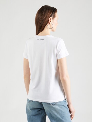 Karl Lagerfeld - Camiseta en blanco