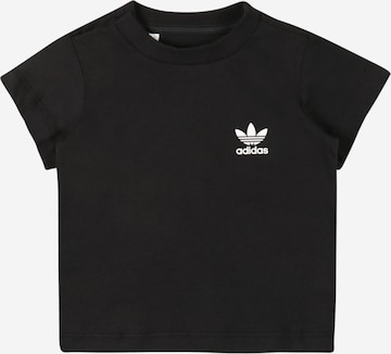 ADIDAS ORIGINALS Shirt 'Adicolor' in Black: front