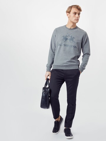 La Martina Sweatshirt in Grijs