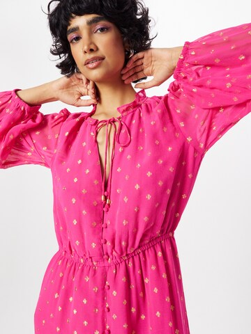 River Island Shirt Dress in Pink