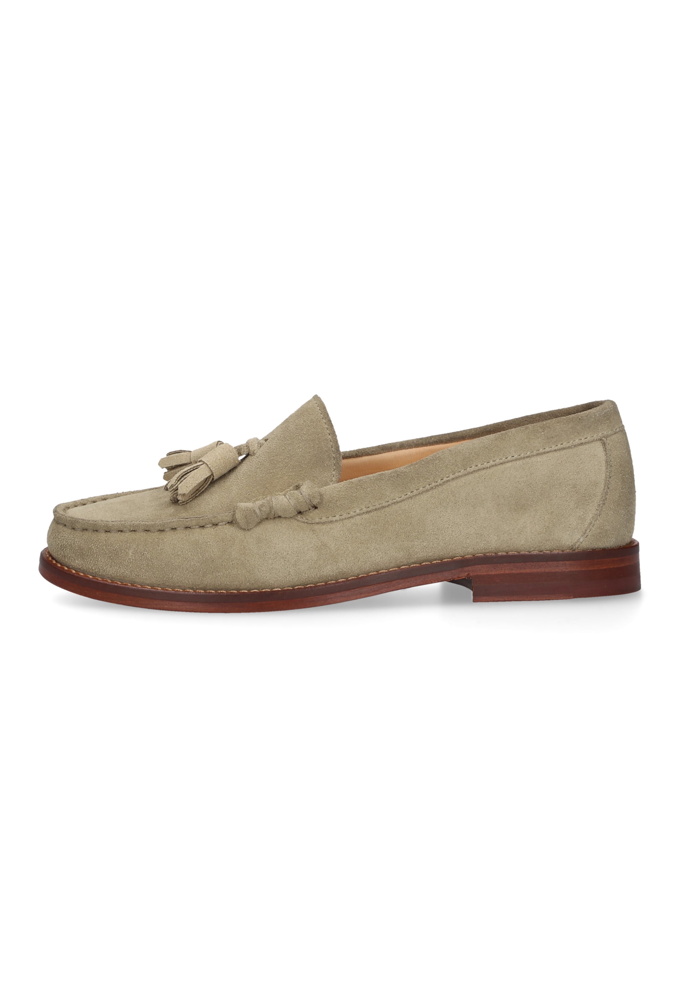 Henry Stevens Loafer ' Riley' in Beige: Vorderseite