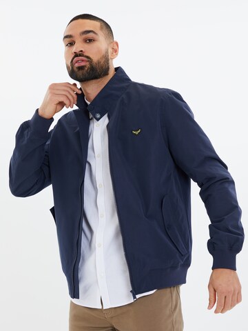 Threadbare Jacke 'Turnpike' in Blau: Vorderseite