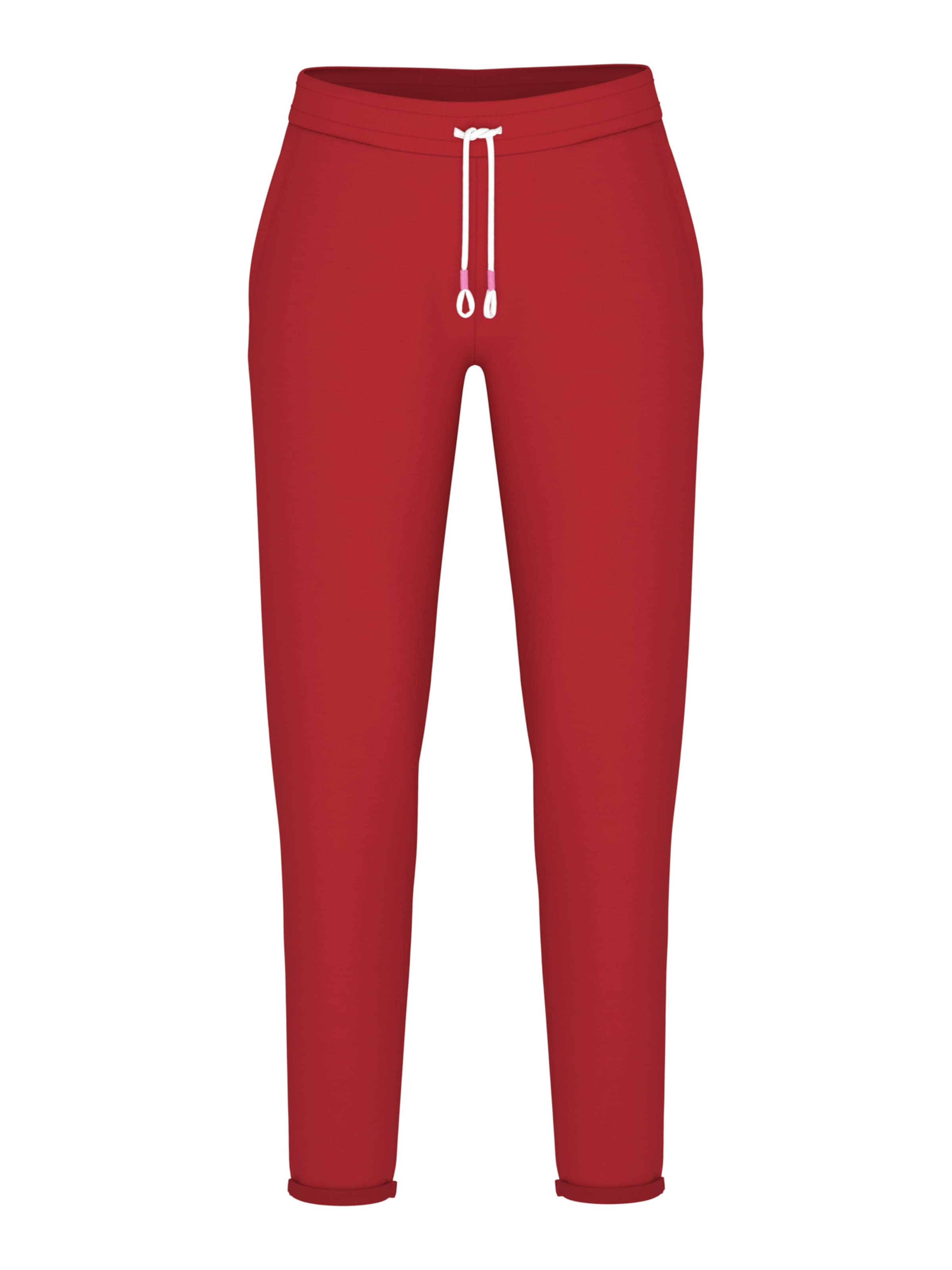 Mey Pyjamabroek in Rood: voorkant