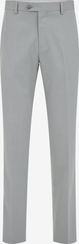 WE Fashion Slimfit Suorat housut värissä harmaa: etupuoli