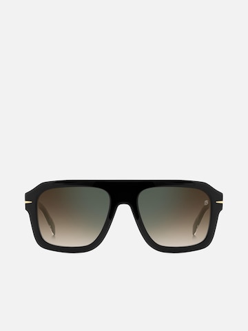 Lunettes de soleil David Beckham en noir : devant