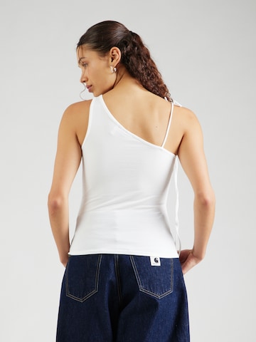 WEEKDAY Top 'Chloe' - Biela