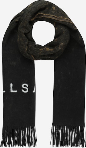 AllSaints Scarf in Black: front