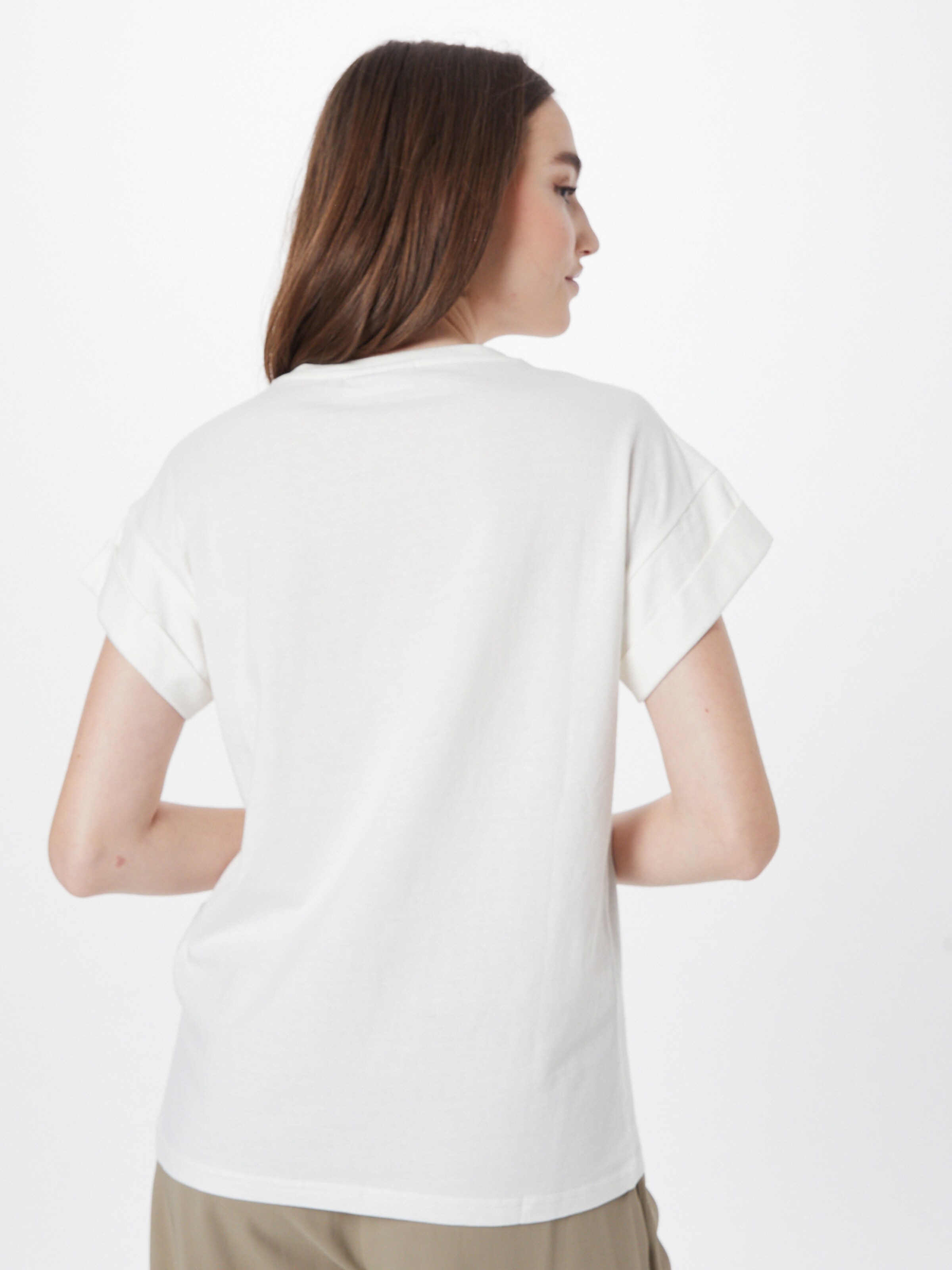 Femme T-shirt Alva MOSS COPENHAGEN en Blanc 