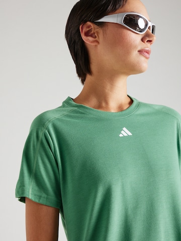žalia ADIDAS PERFORMANCE Sportiniai marškinėliai 'Train Essentials'