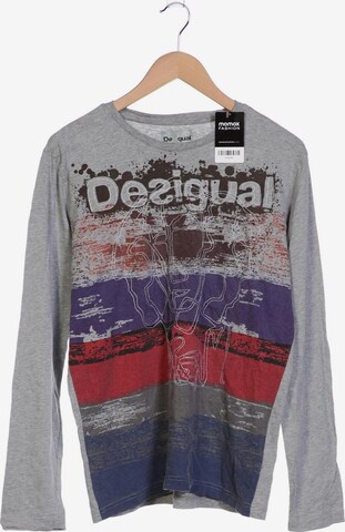 Desigual Langarmshirt M in Grau: predná strana