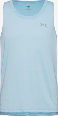 UNDER ARMOUR Sportshirt 'Launch' in Blau: Vorderseite