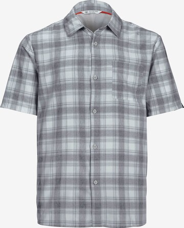 KILLTEC Button Up Shirt in Grey: front