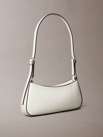 Calvin Klein Torba za čez ramo | bela barva