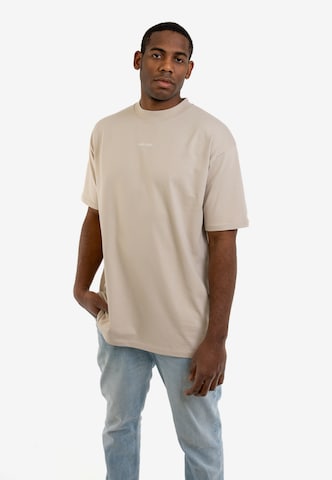 T-Shirt 'Sammy Oversized' Johnny Urban en beige