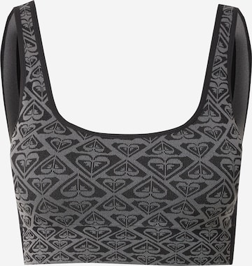 juoda ROXY Sportinė liemenėlė 'CHILL OUT': priekis