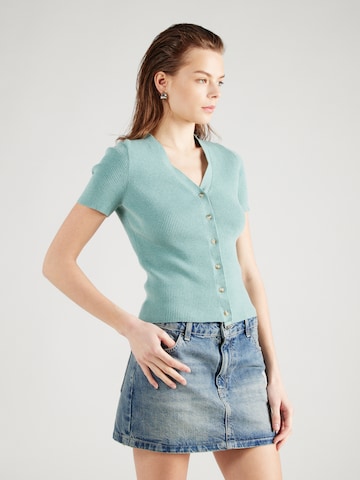 LEVI'S ® Gebreid vest in Groen: voorkant