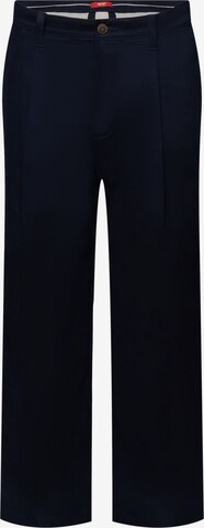 ESPRIT Pleated Pants in Blue: front