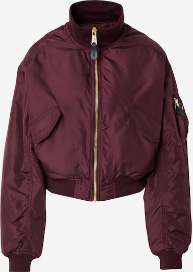 Demisezoninė striukė 'MA-1' iš ALPHA INDUSTRIES, spalva – vyno raudona spalva, Prekių apžvalga