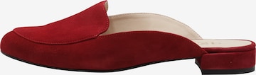 IZIA Mules in Red: front