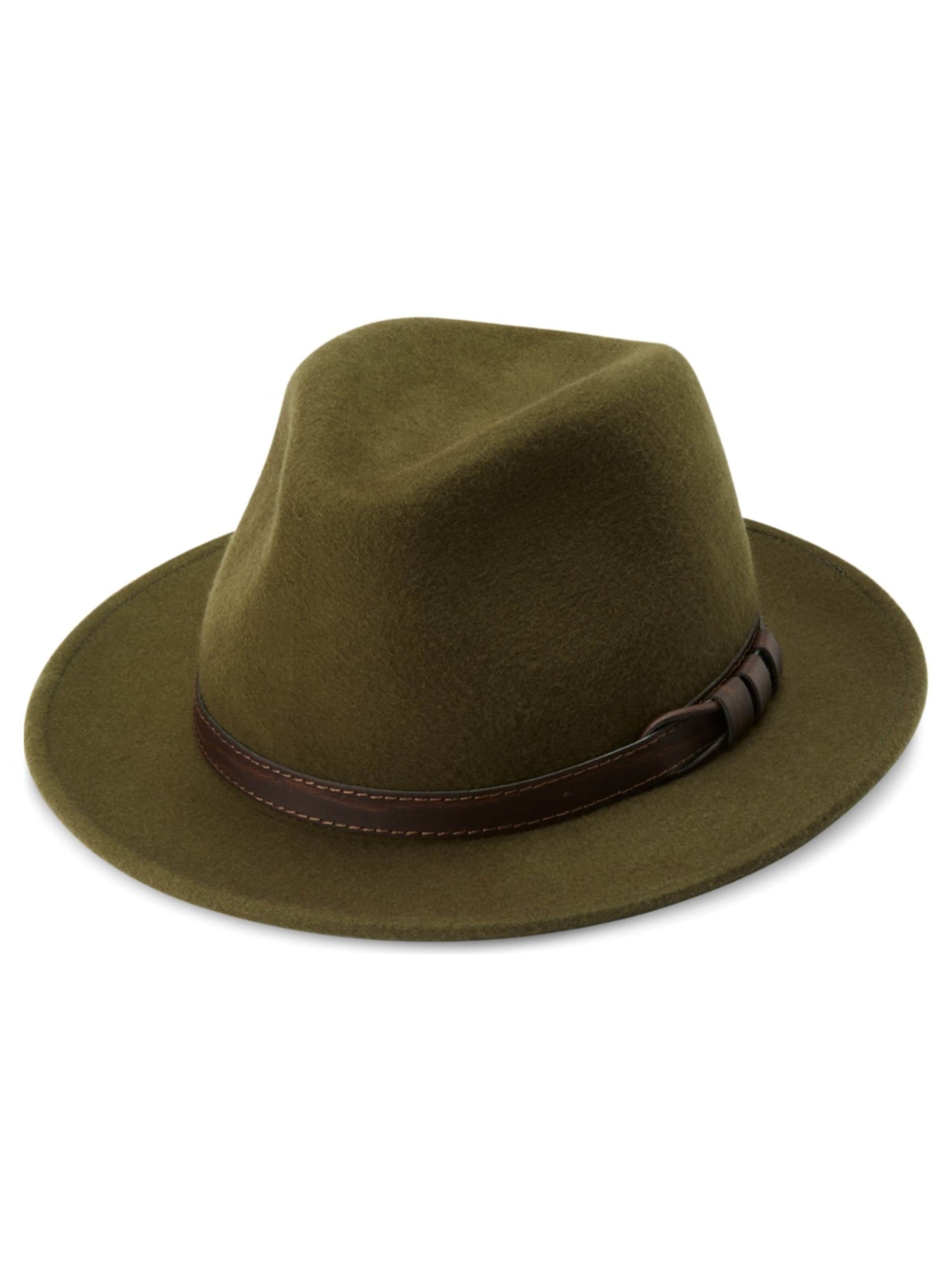 Fawler Hat 'Flavio' in Green: front