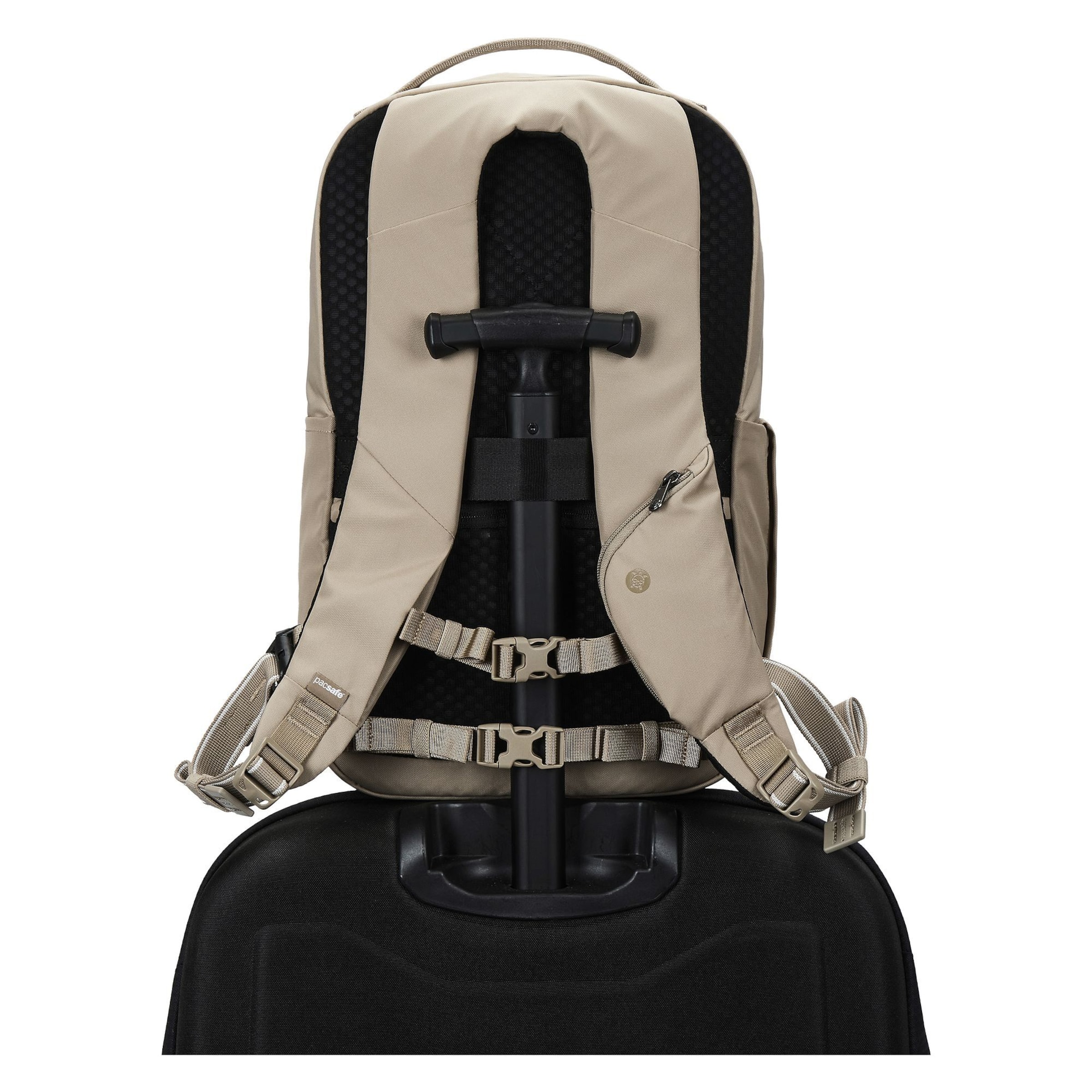 Pacsafe Rugzak in Beige