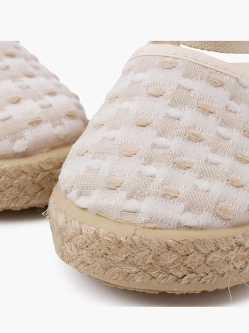 Sandales Pisamonas en beige