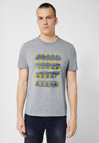 Street One MEN T-Shirt in Grau: predná strana