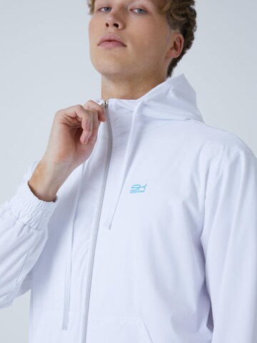 Vestes d’entraînement 'Training Jacket' SPORTKIND en blanc