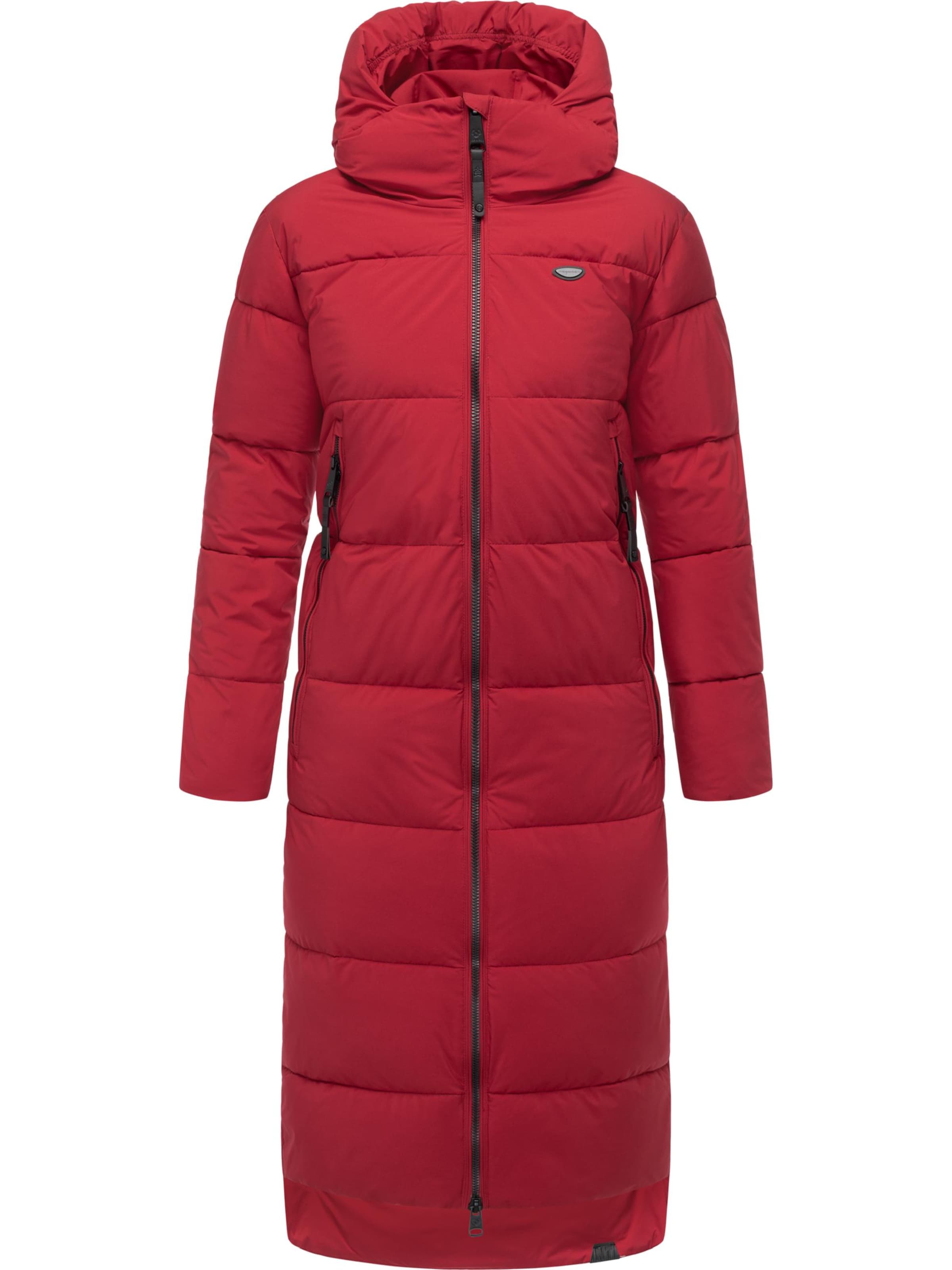 Ragwear Vinterkappa 'Patrise' i röd: framsida