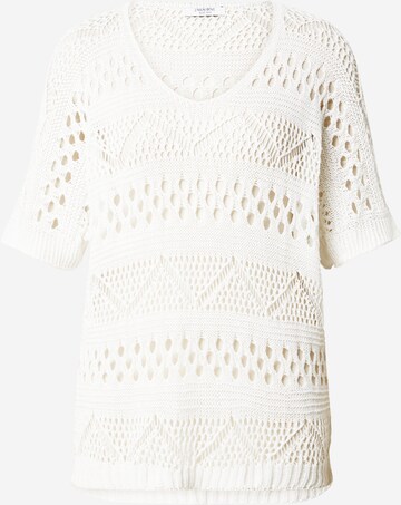 ZABAIONE Sweater 'Ve44ra' in White: front