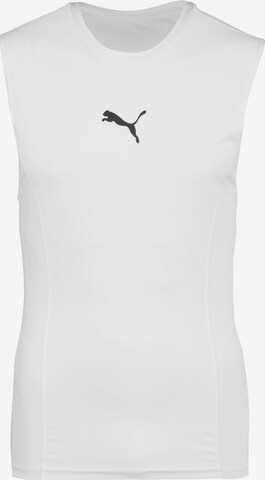 PUMA Performance Shirt in White: front