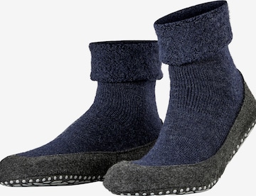 FALKE Slippers 'Cosyshoe' in Blue: front