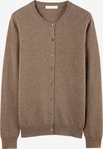 GOBI Cashmere Knit cardigan 'Essential' in Beige: front