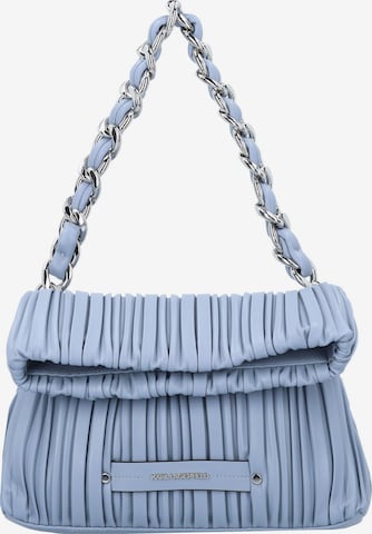 Karl Lagerfeld Shoulder Bag 'Kushion' in Blue: front