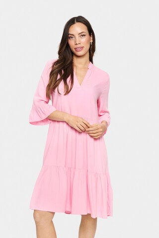 SAINT TROPEZ - Vestido em rosa