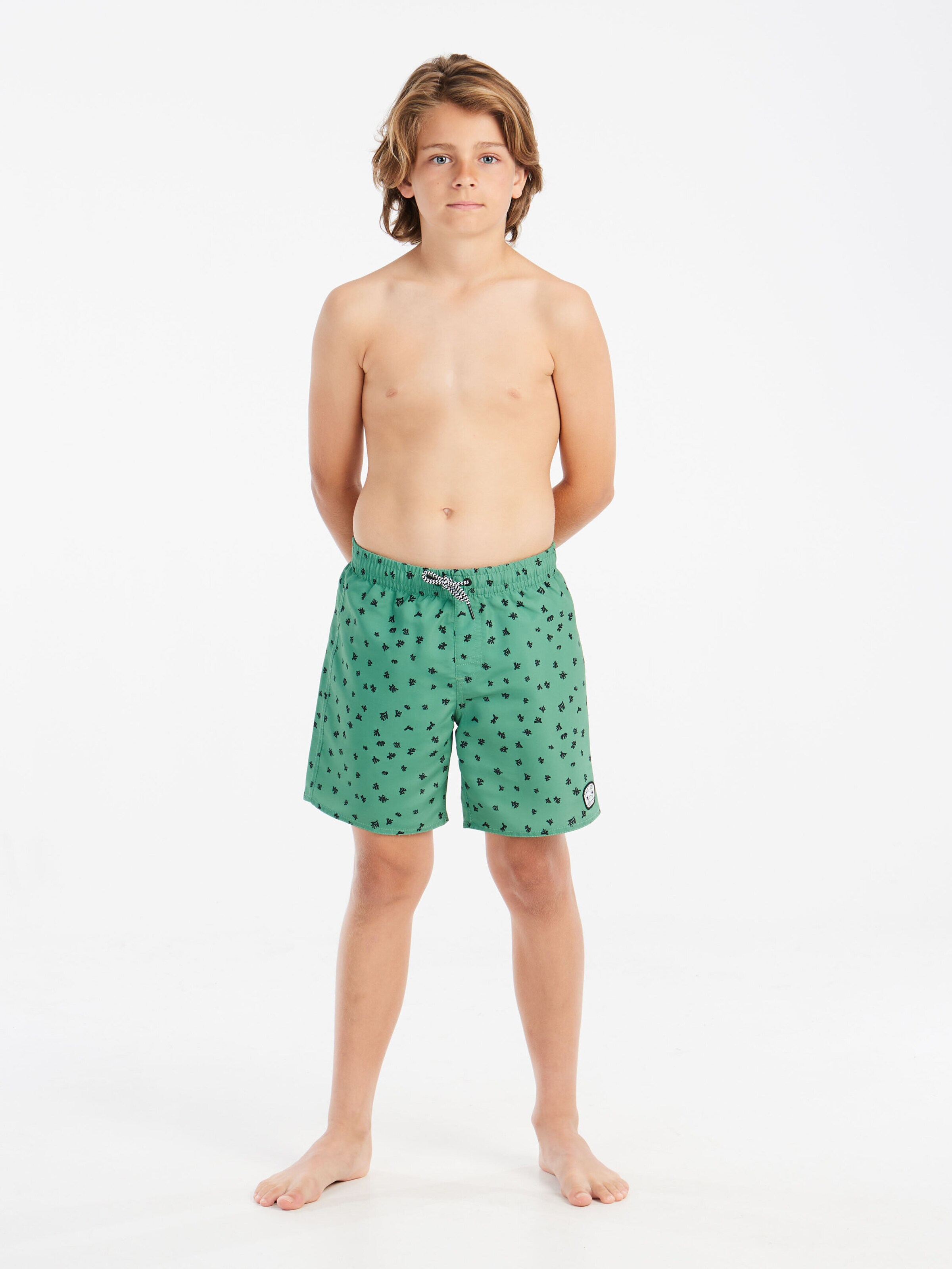 PROTEST Board Shorts 'PRTTyson JR' in Green: front
